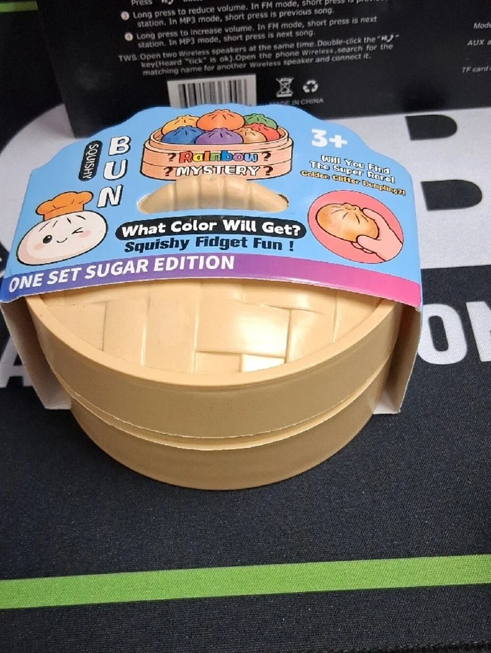 Rainbow Mystery Sugar Edition Squishy Bun - Cream